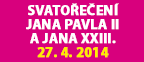 Svatořečení papeže Jana Pavla II. a Jana XIII. - související tituly